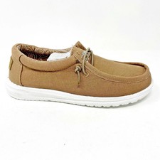Hey Dude Wendy Tan Youth Slip On Comfort Walking Shoes