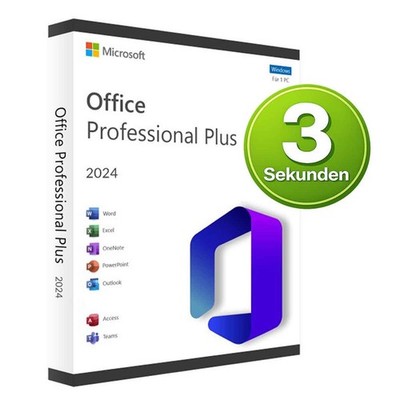 MS Office 2024 Professional Plus Aktivierungs Key Mehrsprachig per Mail Versand