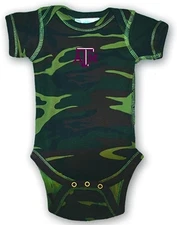Two Feet Ahead Camouflage Camo Bodysuit Creeper  Texas A&M Aggies 6  Months