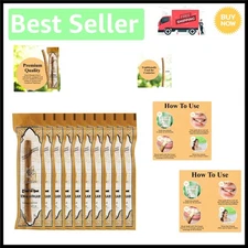 Miswak Traditional Toothbrush Set of 10 - Gentle, Biodegradable Dental Care
