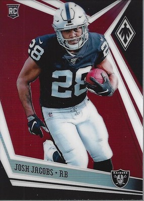 2019 Panini Phoenix Red #106 Josh Jacobs /299 - FB