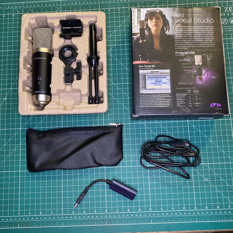 Avid Vocal Studio USB Microphone & Pro Tools 8250-30006-01. No CD - Image 3 of 4