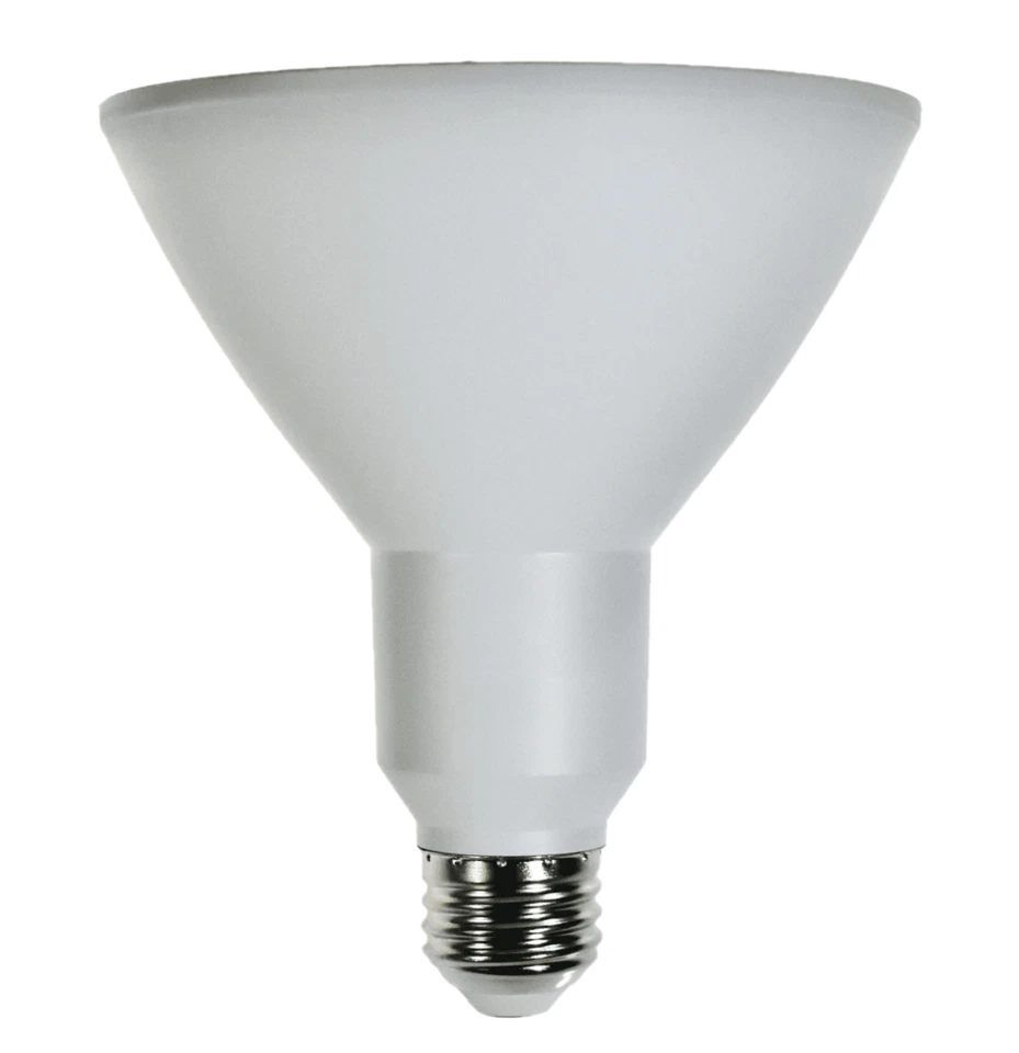 Diodesy PAR38 LED Flood Light 12.5W E26 3000K 120V 1200LM Dimmable White 6Pk - Image 2 of 3