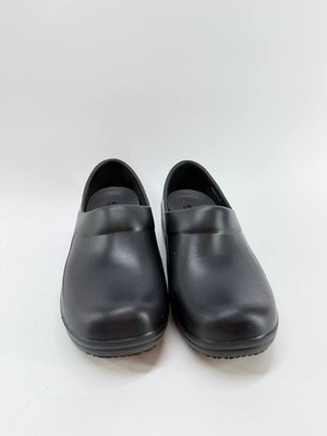 Crocs Neria Pro II Work Clogs Black Slip Resistant Womens Size W7
