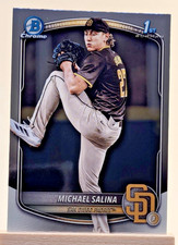 2025 1st Bowman Draft #BDC-76 Michael Salina Chrome