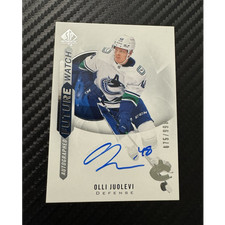 2020-21 SP Authentic Olli Juolevi Future Watch Auto RC #189 /999