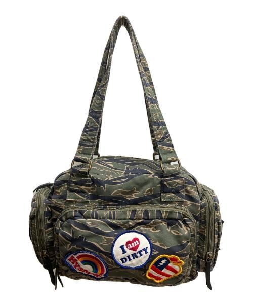 Hysteric Glamour PATCH SCRATCH Mini Boston Bag khaki 01243QB0 | eBay