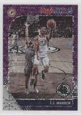 2019-20 Panini NBA Hoops Premium Stock Purple Disco Prizm TJ Warren #152 0c6
