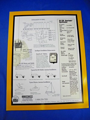 SG 230 Smartuner SGC Sales Information Ham Radio Antenna Tuner
