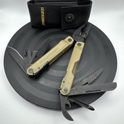 Leatherman REBAR Multi-Tool Coyote Tan W/sheath- Super Clean!