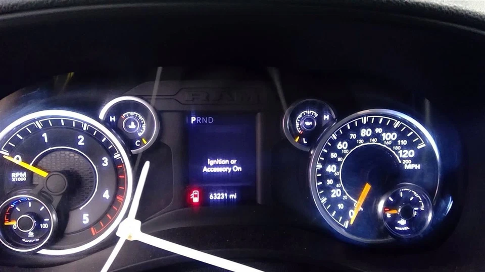 Espelho retrovisor novo estilo roda de 6 lugares compatível com 19-23 DODGE 1500 PICKUP 1657422 - Imagem 4 de 4