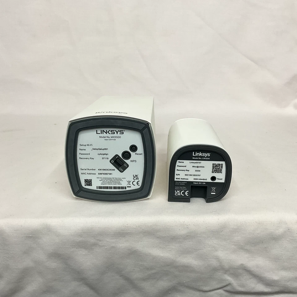 Linksys Velop MX5500 2‑er‑Set Tri‑Band WiFi 6 System – Ungetestet - Bild 3 von 4