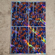 Holographic Craft Sticker Sheets For Custom Card Backgrounds