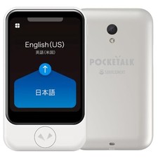 POCKETALK S Translator Global Communication eSIM 2years 74 languages White