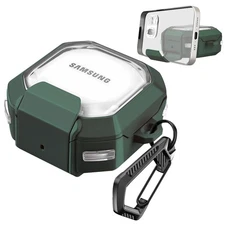 U. EHome Secure Lock Clear Case for Samsung Galaxy Buds FE/2 Pro/Pro/Live