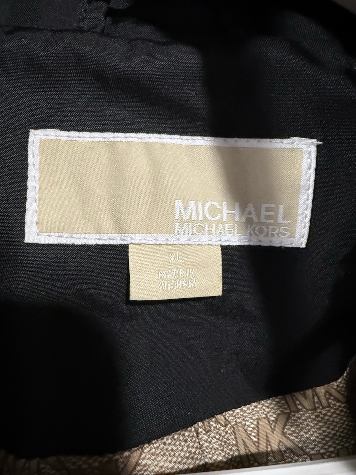 michael kors jacket women xl (belt missing) thumbnail 5