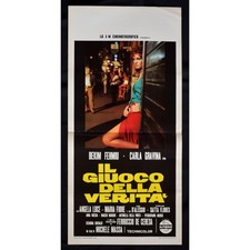 Póster El Juego de la Verdad Bekim Fehmiu Carla Gravina Mass B68