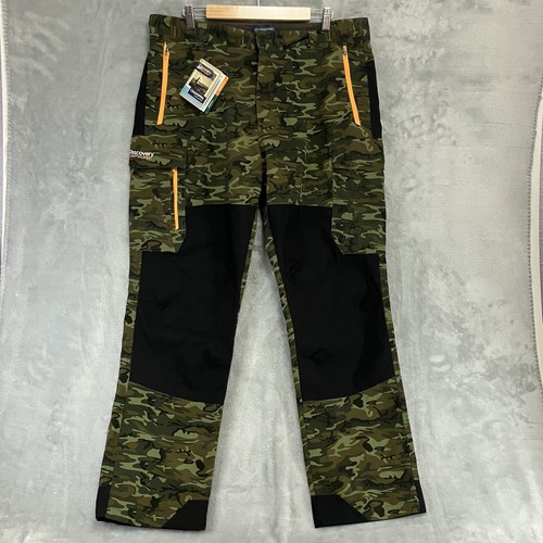 Craghoppers Discovery Adventure Walking Hiking Trousers Camo Mens W38 R L32 NWT