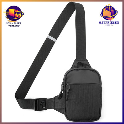 Sling Chest Crossbody Bag Wasserdicht Schultertasche für Outdoor-Sportarten