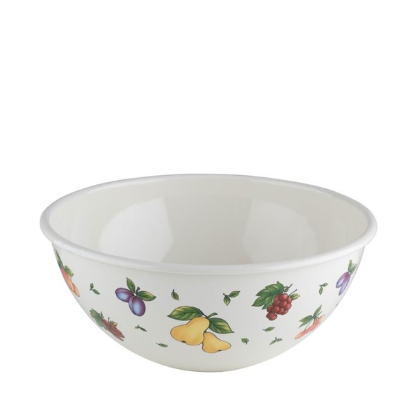 Riess Obst- Und SalatschüSsel Ø26Cm 3,5L Fruit Garden Emaille-image