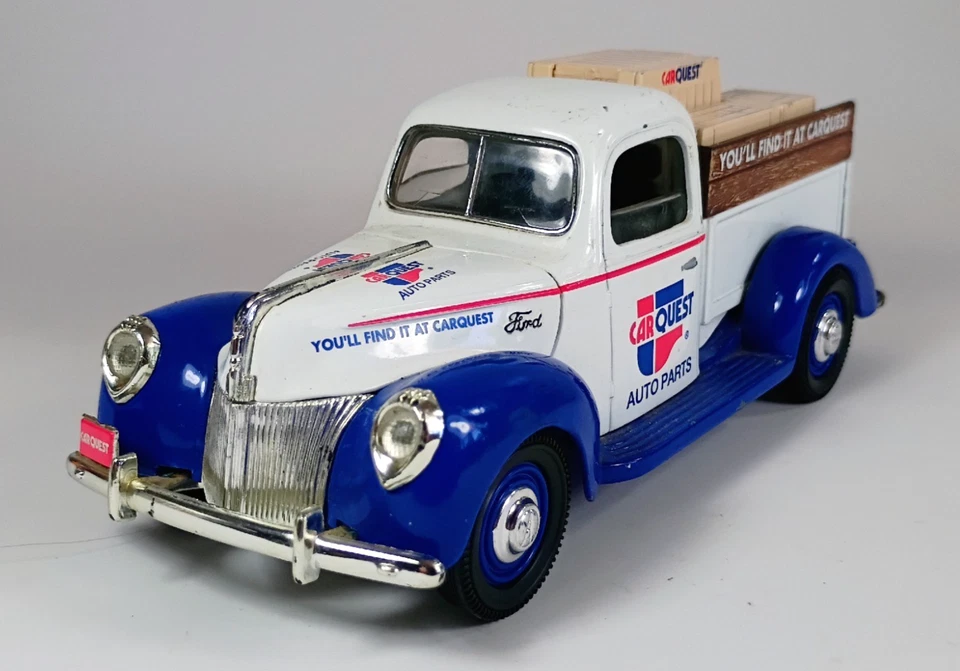 Liberty Classics Diecast Car Quest 1940 Ford Pickup Truck, Bank. 1:25th. - Image 3 of 4