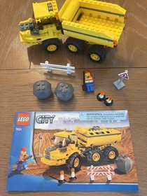Collection of LEGO CITY Vehicles: 7991, 7631, 7630, 3179 Mostly comp, Read Desc