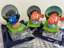 Finding Nemo Disney McDonald  s Happy Meal 50th Anniversary Nemo  Dory Lot