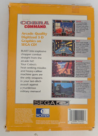 Cobra Command Sega CD CIB with Manual Tested and Working 1992