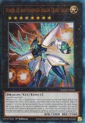Number 38: Hope Harbinger Dragon Titanic Galaxy - RA02-EN036 - Prismatic Ultimate Rare