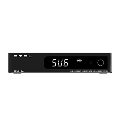 SMSL SU-6 Bluetooth 5.0 ES9038Q2M Chip OPA1612*4 OP AMP DAC PCM32Bit 768kHz