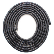 Spiral Cable Wrap,10ft   1/4 inch Wire Wrap Cord Covers Bundle Black