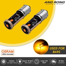 No Error Amber BA9s 233 T4W 3 SMD LED Angel Eyes Sidelight For BMW E90 F20 F21