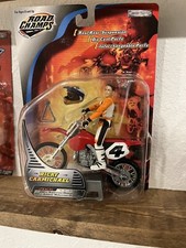 Ricky Carmichael GOAT RARE Road Champs MXS Moto x Dirt Bike Toy Motocross Cr250