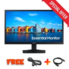 DELL SAMSUNG LG HP ASUS Brand Monitor  22" 23" 24" Widescreen Monitor w/ Cable