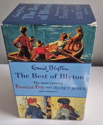 Enid Blyton - The Best Of Blyton - Famous 5/Secret 7 - 7x Books Box