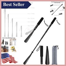 Long Handle Shoehorn - Smooth Edge for Snag-Free Shoe Wear, Ideal for Seniors