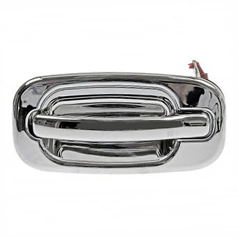 Manijas de puerta exteriores cromadas para Chevy Tahoe Avalanche Yukon 2002-2005 doble cabina Foto 2 de 4