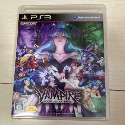 Vampire Darkstalkers Resurrection Sony Play Station3 Ps3 Capcom From Japan