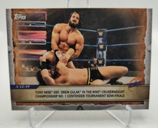 2020 Topps WWE Road to Wrestlemania #12 Tony Nese def Drew Gulak Cruiserweight
