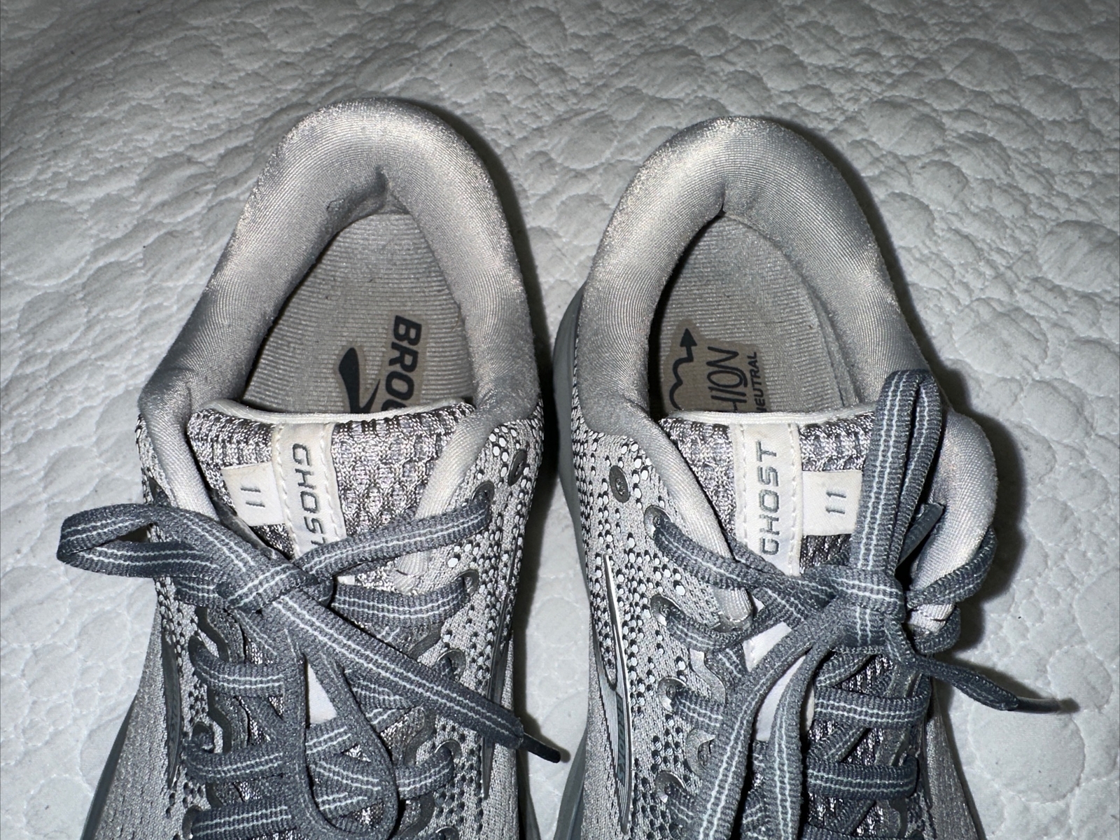 BROOKS GHOST 11 GRAY WOMEN SHOES SIZE 10M - image 3