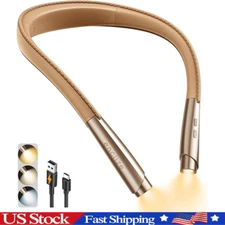 Ndlize LED Neck Reading Light Book Light for Reading in Bed 3 Colors 9 Brightnes