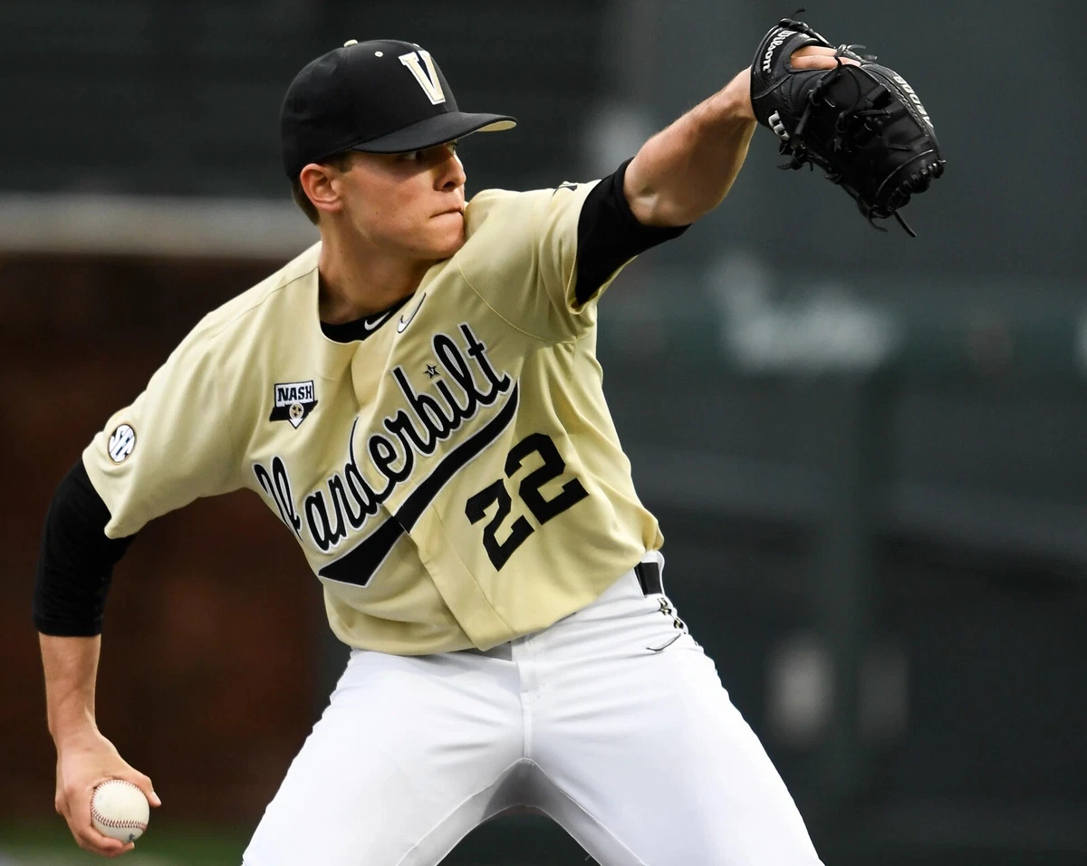 2021 Vanderbilt Commodores Nike Baseball Shirt Game Used #23 Compression