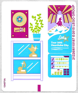 lego friends recording studio