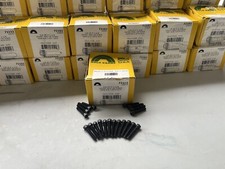 100 Pcs 1/4-20 x 1 1/4" Socket Head Cap Screw Black oxide Made in USA