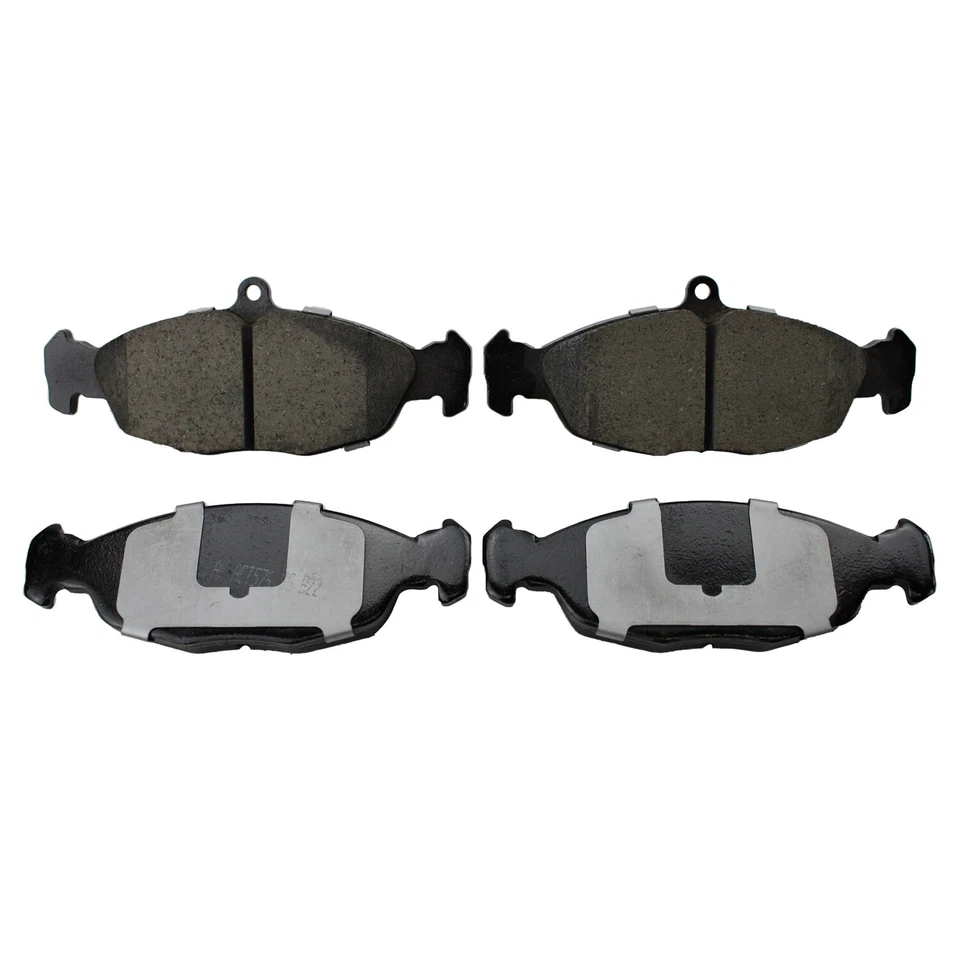 Pastillas de freno de disco cerámicas traseras Akebono Euro para Jaguar Vanden Plas XJ8 XJR XK8 XKR Foto 2 de 4