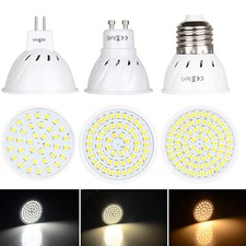 Foco Bombilla LED 3W 5W 7W MR16 GU10 E27 2835 SMD Lámparas Halógenas 35W Reemplazadas EE. UU.