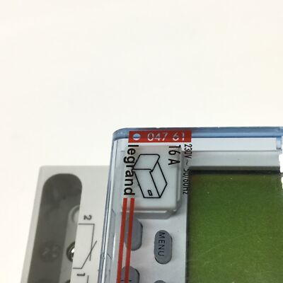 Legrand 047 61 AlphaRex D21 Programmable Digital Timer Switch