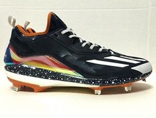 Adidas Carlos Correa Game Issued PE Astros Metal Baseball Cleats Mens Size 13