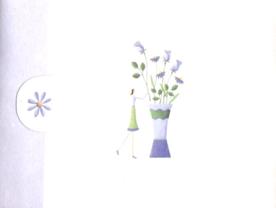 Purple Rose Roses Lady Gardener Vase Blank Notecards Note Cards - Set of 7