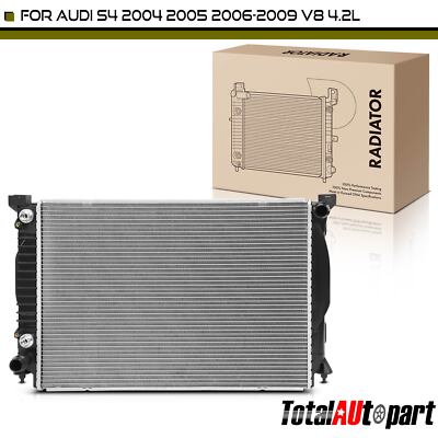 Radiator with Transmission Oil Cooler for Audi S4 2004 2005 2006 2007
